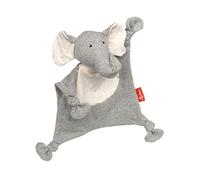 Sigikid 39808 Doudou en Forme d'éléphant - Gris - 26 cm