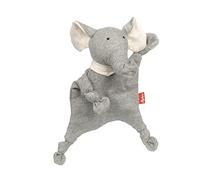 Sigikid 39836 Doudou en Forme d'éléphant, Gris, 18 cm