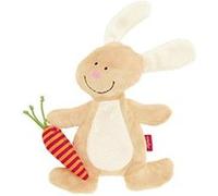 Sigikid 40675, fille et garçon, doudou hochet lapin, écru/beige Beige G