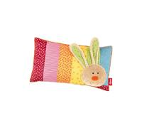 sigikid 40991, fille et garçon, coussin motif lapin, multicolore, taille 35 x 20 cm, 'Rainbow Rabbit'