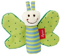 SIGIKID Hochet de préhension Papillon qui grésille, vert