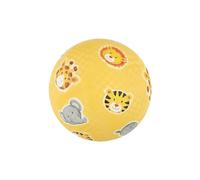 Sigikid 42409 Zoo PlayQ Ballon en Caoutchouc pour bébé Fille et garçon recommandé à partir de 1 an Jaune