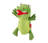 sigikid 42756 Marionnette Crocodile recommandé de 12 à 8 Ans Vert | Marionnette en peluche pour un jeu de rôle joyeux - Convient aux enfants pour jouer et apprendre