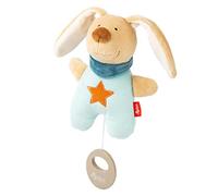 Sigikid 43185 - Mini boîte à Musique en Forme de Lapin - Jaune - pour Fille et garçon de 0 à 36 Mois
