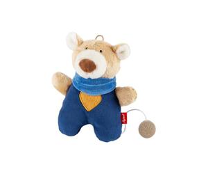 SIGIKID 43186 Mini boîte à musique ourson jaune pour filles et garçons de 0 à 36 mois