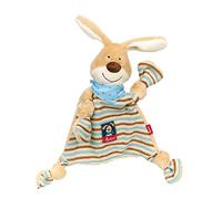 Jouet Poupee - SIGIKID - Doudou Lapin Beige/Bleu Semmel Bunny - Garçon - A partir de 0 mois - 27 cm