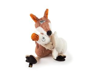 sigikid BEASTS 38361, peluche renard Never let you go, coloris écru/brun, taille 21 cm