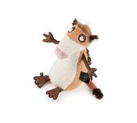 sigikid BEASTS 38489, peluche mangouste Huggie Muggie, coloris beige/écru, taille 31 cm