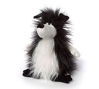 sigikid Beasts 39611 Chien Taco Thursday Peluche pour garçons, Filles et Adultes Noir Blanc