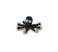 sigikid Beasts 39638 Poulpe Deep Water Dandy Peluche pour garçons, Filles et Adultes Gris Noir