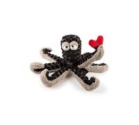 Sigikid BeastsTown Doudou Happy Valentines Deep Water Dandy avec cœur Noir Taille unique
