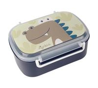 Sigikid Dino 25372 Boîte à déjeuner avec insert et fermeture à étrier, sans BPA, sûre, légère, recommandée pour les enfants à partir de 1 an