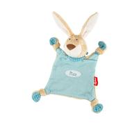 Sigikid Doudou avec nom brodé - Doudou pour nouveau-né - Lapin en peluche - Cadeau personnel pour bébé dès la naissance - Pour bébés et tout-petits garçons