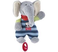 Doudou peluche musicale éléphant Lolo Lombardo, Blue