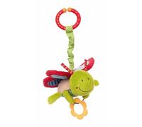 sigikid, Fille et Garçon, Doudou Clip Papillon, PlayQ, Vert, 42206