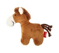 sigikid, Fille et Garçon, Hochet en Tissu Cheval, Marron, 41174