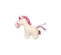 sigikid, Fille, Mini-Hochet Licorne, Red Stars, Blanc, 42187