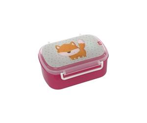 SIGIKID Fuchs 25169 Boîte à déjeuner sans BPA pour fille À partir de 2 ans Bleu/rose