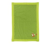 Sigikid Fuchs Forest Fox 39690 Couverture de Jeu et d'éveil en Jersey de Coton avec Rembourrage Doux, pour bébés et Enfants de 0 à 4 Ans, Vert, 100 x 70 x 1 cm