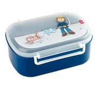 SIGIKID Garçon, Boîte à Goûter avec Motifs Colorés, Frido Firefighter, Bleu, 24474 G