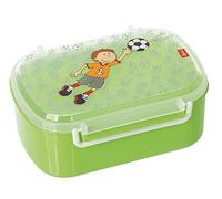 SIGIKID Garçon, Boîte à Goûter avec Motifs Colorés, Kily Keeper, Vert, 24781
