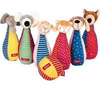 Sigikid 49520, fille et garçon, jeu de quilles en tissu, multicolore multicolore G