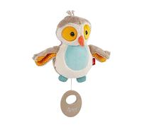 Sigikid- Mädchen und Jungen Mini Peluche Musicale, 42545, Hibou, Petit
