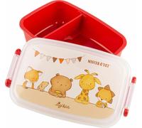 sigikid Mister O Lui Mini Brotzeitbox, Brotdose, Lunchbox, Kinder, Kunststoff, 9 x 17.5 cm, 52926