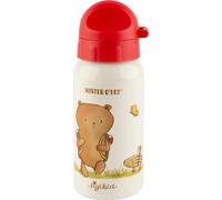 sigikid Mister O Lui Trinkflasche, Kindertrinkflasche, Kinder Flasche, Wasserflasche, Edelstahl, 400 ml, 52927