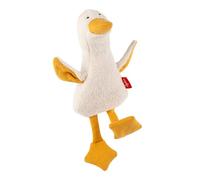 sigikid Natural Friends Doudou Canard en Coton purement végétal avec garnissage en kapok, Cadeau pour bébés et Enfants dès la Naissance