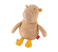 sigikid Natural Friends Doudou Capybara en Coton purement végétal avec garnissage en kapok, Cadeau pour bébés et Enfants dès la Naissance