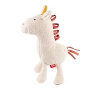 sigikid Natural Friends Doudou Licorne en Coton Pur végétal avec Rembourrage en kapok, Cadeau pour bébés et Enfants dès la Naissance