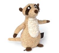 Sigikid Peluche Muru Muru BeastsTown pour Enfants et Adultes à Collectionner, Offrir, Jouer, câliner, Beige/Blanc/Suricate