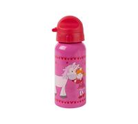 sigikid Pinky Queeny Edelstahl Trinkflasche, Wasserflasche, Kindertrinkflasche, Kinder Flasche, 400 ml, 25288