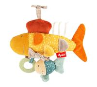 sigikid PlayQ Pendentif Poisson Jaune Hochet Jouet Bébé Poussette