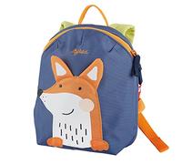 sigikid Pt Sac à Dos Renard foncé, Mixte Enfant, Bleu/Orange, 24x22x10 cm