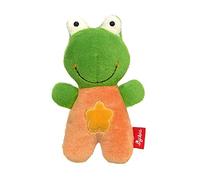 Sigikid- Rassel Frosch, Red Stars Hochet, 42798, Orange/Vert