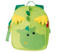 sigikid Sac à dos dragon en vert/jaune, dimensions : 24x22x10 cm ; 24216