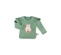 Sigikid T-shirt à manches longues pour enfant, vert, 98