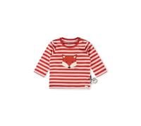 Sigikid T-shirt à manches longues pour enfants pour filles et garçons, rouge, 9 mois