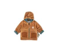 Sigikid Teddyjacke Baby Jungen Wild Fox Veste en Peluche, Marron, 98 Bébé garçon