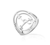 Sigil de Lilith bague pour femmes hommes païen déesse déclaration anneau élégant sorcellerie mythologie inspiré bijoux