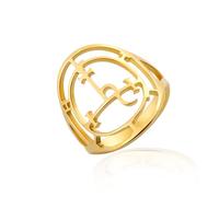 Sigil de Lilith bague pour femmes hommes païen déesse déclaration anneau élégant sorcellerie mythologie inspiré bijoux