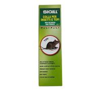 Sigill - Colle pour insectes et souris, tube 135 g en étui, hautement visqueuse et collante, non toxique, capture fourmis, cafards, lézards et souris de manière sûre