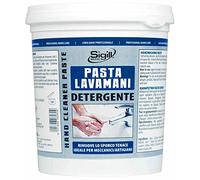 SIGILL, Pâte à Linge Traditionnelle, idéale pour Les mécaniciens et Les Artisans, élimine la saleté Tenace, idéale pour polir Les Carreaux et Les Murs, fabriquée en Italie, Pot 1 L