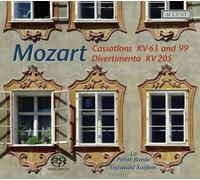 Sigiswald Kuijken - Cassations KV63 & 99 / Divertimento KV205 [New SACD] Hybrid