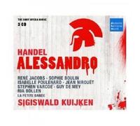 SIGISWALD KUIJKEN - HÄNDEL-ALESSANDRO-SONY OPERA HOUSE 3 CD 70 TRACKS OPER NEUF