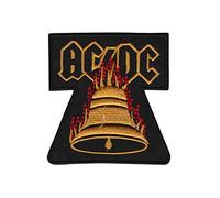 SigitasTrading AC DC ACDC Hell Bells Écusson Patch en Fer brodé sur Accessoire