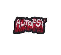 SigitasTrading Autopsy Death Metal Band Écusson Patch en Fer brodé sur Accessoire