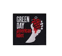 SigitasTrading Green Day American Idiot Big Écusson Patch en Fer brodé sur Accessoire